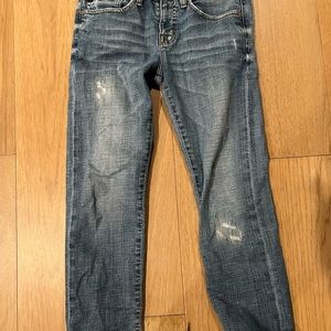 AG Adriano Goldschmied Ex-Boyfriend Crop Jeans